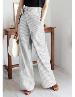 High Waist Vintage Women Long Palazzo Trouser Wide Leg Pants